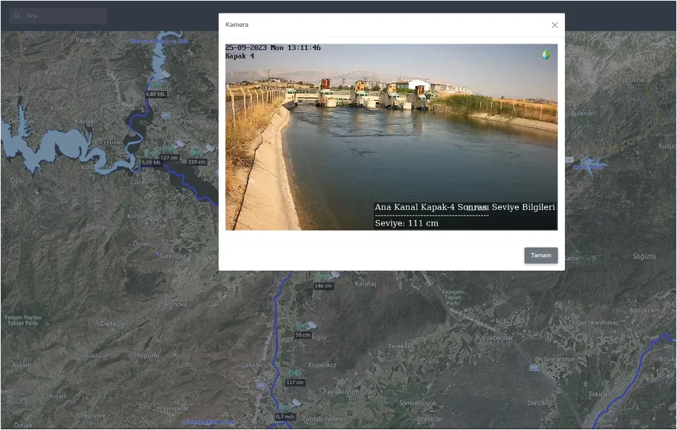 Kılavuzlu Sulama Kanalı ve Barajı İçin Otonom ve Uzaktan Kontrol Sistemleri ile Güvenli Su Yönetimi_image